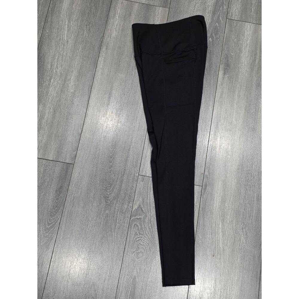 Carbon 38 High Rise Leggings preppy pants Y2K Black XS A005224 - Picture 5 of 9